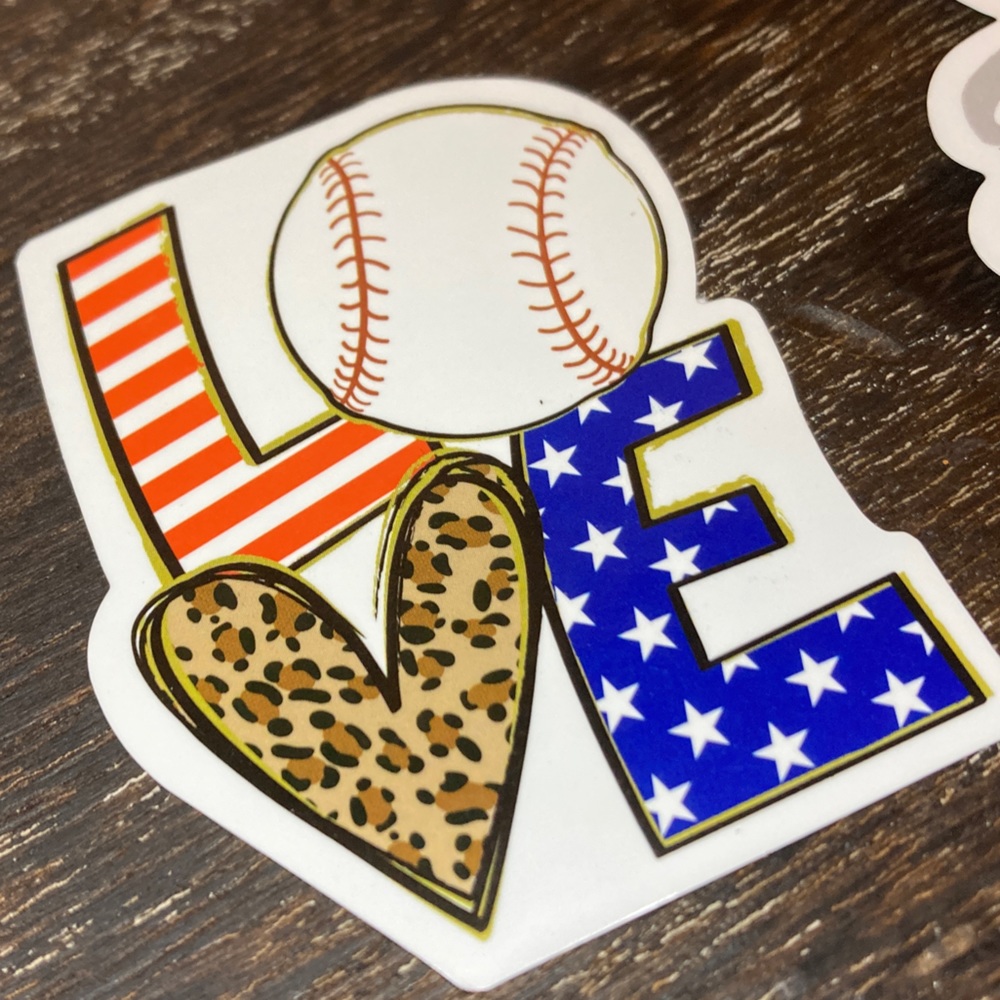 NIP, 🥎 SOFTBALL 7pc Sticker Bundle #3 SPORTS STICKER STICKERS 🥎